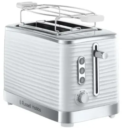 Prajitor de paine Russell Hobbs Inspire White 24370-56, 1050 W, 2 felii (Alb)