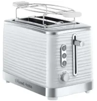 Prajitor de paine Russell Hobbs Inspire White 24370-56, 1050 W, 2 felii (Alb)