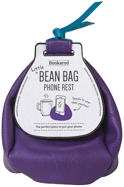 Suport pentru telefon tip beanbag IF Bookaroo - Mov
