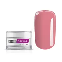 Gel constructie pure line 50 gr- transparent-pink - plp50
