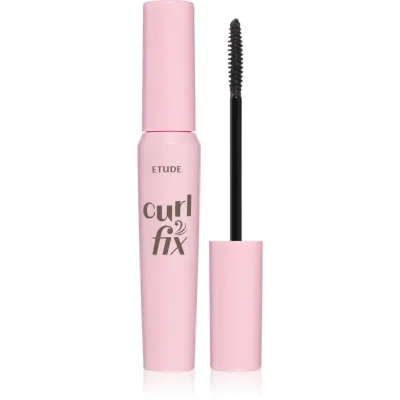 ETUDE Curl Fix Mascara mascara waterproof pentru volum și gene curbate culoare 03 Gray Brown 8 g