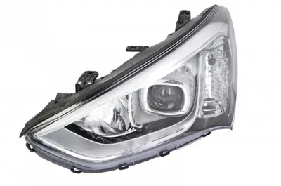 Far Stanga (H7 H7 LED PY21W, electric, fara motoras, culoare insert: cromat) potrivit HYUNDAI SANTA FE III