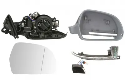 Oglinda dreapta , asferic, incalzita, grunduita, pliabila electric AUDI A5 intre 2007-2011