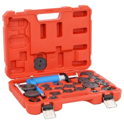 vidaXL Set scule etrier universal piston frână cu aer, 23 piese