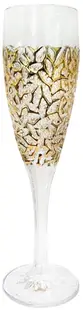 Pahar de șampanie Bohemia 1845 - Nicolette Golden Marble, 180 ml, 6 buc.