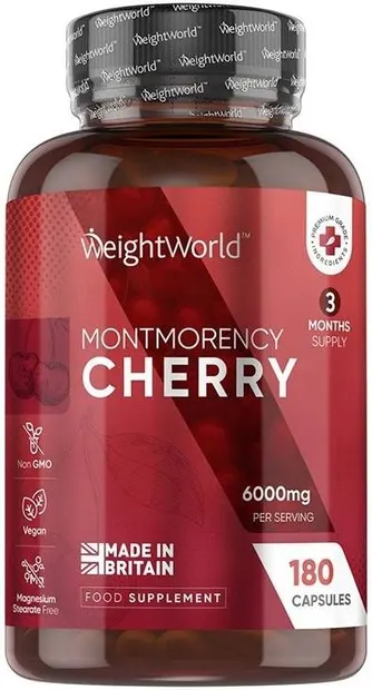 Montmorency Cherry, 6000 mg, 180 capsule, Weight World