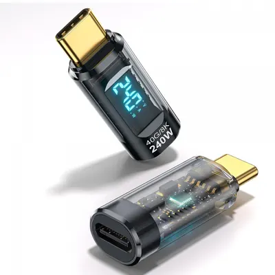 Adaptor Media USB-C Techsuit A23, Gri