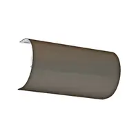 Shade semicircular for Pasteri Pro linen brown
