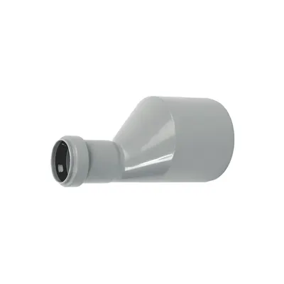 Reductie excentrica PP HTRA diametru 75 x 50 mm