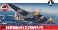 Model asamblat Airfix Militar : Avioane - avioane de recunoaștere britanice De Havilland Mosquito PR.XVI