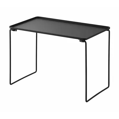 Raft suplimentar negru din metal 41x28 cm Tower – YAMAZAKI