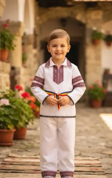 Costum National pentru baieti Andrei 8