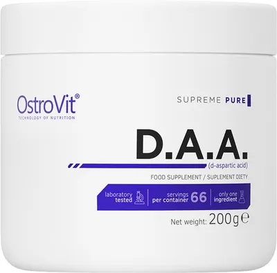 DAA Powder, fără gust, 200 g, OstroVit