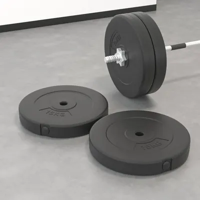 Gossi placi de greutate, 2 buc., 30 kg, ciment
