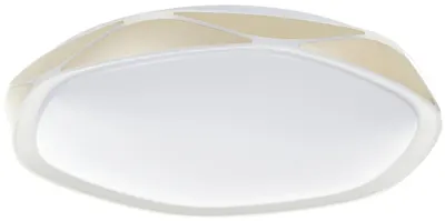 Plafoniera LED cu control inteligent Elbulgaria - Diamond, 4000T/500 GD, 80W, IP20, auriu