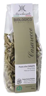 Paste cu canepa fara gluten Casarecce Bio, 250g, Marchesato