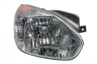 Far fata Dreapta (H4 PY21W W5W, manual, fara motoras, culoare insert: cromat, culoare semnalizator: galben) potrivit HYUNDAI ACCENT III