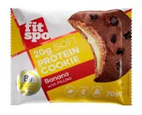 Biscuit proteic, banană, 70 g, FitSpo