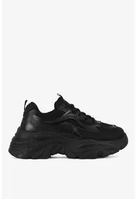 Pantofi dama 5903698185286 - Sintetic - Negru - Negru