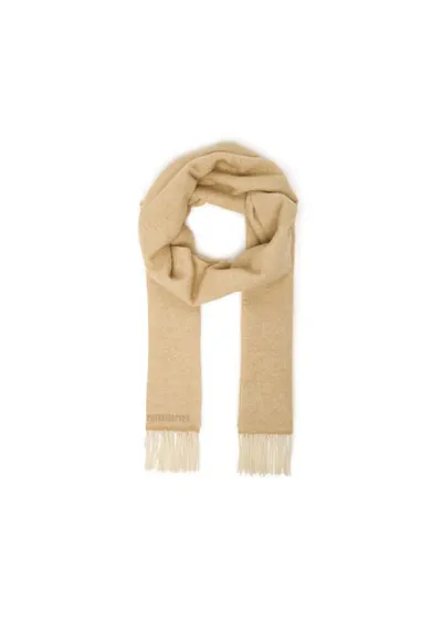 Esarfa bej deschis - 2F0124/8A681-B866