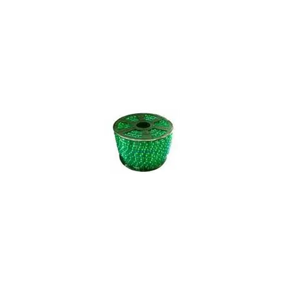 Furtun luminos LED 2 canale(3 fire) verde
