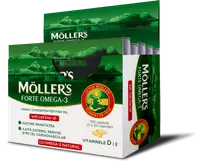 Omega 3 Forte, 150 capsule, Moller's