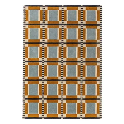 Covor țesut manual din lână 200x290 cm Quadro Wool – Flair Rugs