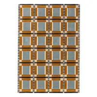 Covor țesut manual din lână 200x290 cm Quadro Wool – Flair Rugs