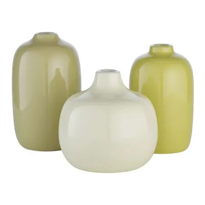 Vaze verzi 3 buc. din ceramică (înălțime 9 cm) Ceola – Blomus