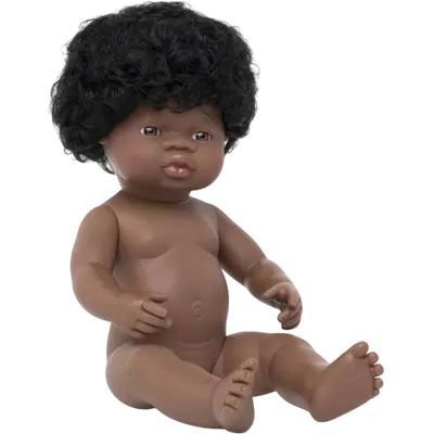 Papusa African Fata 38 cm - Miniland