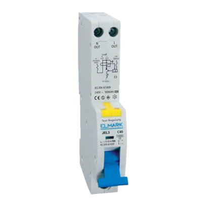 Intreruptor Diferential Jel3 1p+n 6ka 40a/30ma Curba C