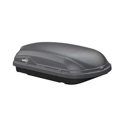 Cutie portbagaj Hakr, RELAX 300, Gri, volum 300L, lungime 124 cm