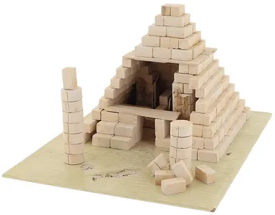 Model asamblabil Trefl Brick Trick Travel - Piramida