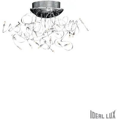 Plafoniera Faville, 18 becuri, dulie G4, D:650 mm, H:450 mm, Crom