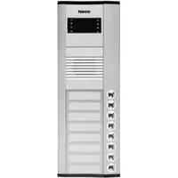 Panou exterior Audio, interfon pentru 6 familii, 320 mm
