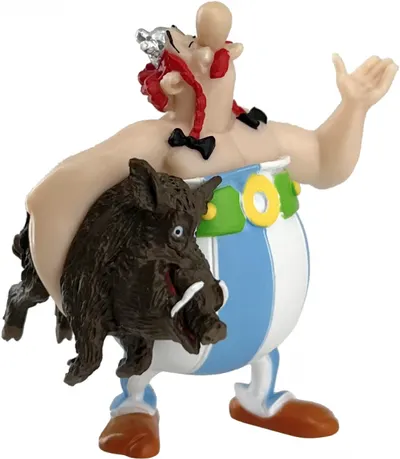 Figurina - Obelix Carrying a Boar