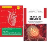 Pachet Admitere la facultatile de medicina dupa manualul Barron's. Teste grila de Anatomie si fiziologie umana