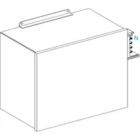 Sistem de bare capsulate Canalis - - Unit. Alimentare Pt. Ksa - 630 A - Montaj Stanga