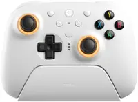Controler fără fir 8BitDo - Ultimate 2 Wireless 2.4G, alb (PC)
