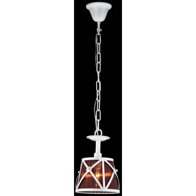 Lampa suspendata House Country,1 x E14, 230V, D.18cm,H.25 cm,Alb
