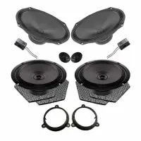 Pachet difuzoare auto Audison Prima dedicat Nissan Patfinder 2004-2010, RMS 100W