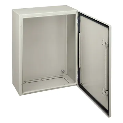 Spacial Crn Usa Plana Cu Placa De Montaj. H1000Xw800Xd250 Ip66 Ik10 Ral7035