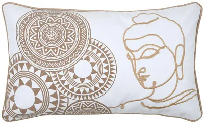 Perna decorativă STOF - Mekong, 30 x 50 cm, White