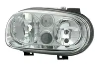 Far dreapta (H1 H3 H7, reglaj electric, cu motoras, fundal cromat) VW GOLF IV