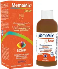 Sirop pentru memorie și concentrare Memo Mix Junior, 100 ml, Fitobios