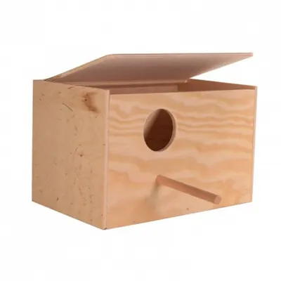 Cuib din lemn pentru pasari Trixie 30 x 20 x 20 cm