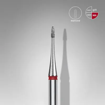 Capat freza diamant Staleks Expert flacara fina 1 mm - 456