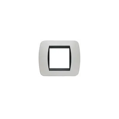 Placa ornament 2 module Alb Bticino Living