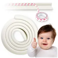 Rola protectie multifunctionala din spuma pentru margini si muchii Ricokids 2m Alb