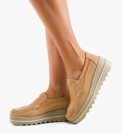 Pantofi Casual Smirno Bej 3